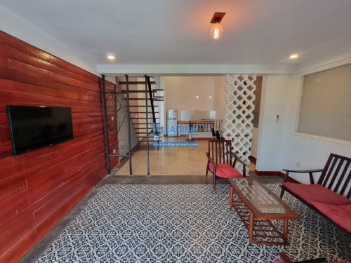 N062 | Beautiful Loft Classical Styled Apartment For Rent In Sen Sok Area
