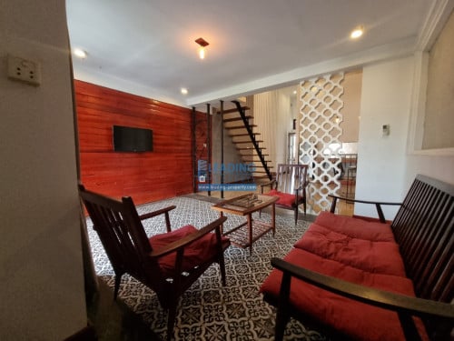 N062 | Beautiful Loft Classical Styled Apartment For Rent In Sen Sok Area