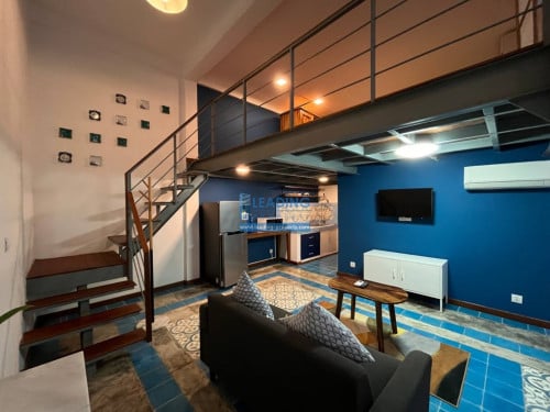 N1032 | Beautiful Loft Apartment in BKK3 For Rent