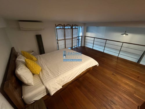 N1032 | Beautiful Loft Apartment in BKK3 For Rent