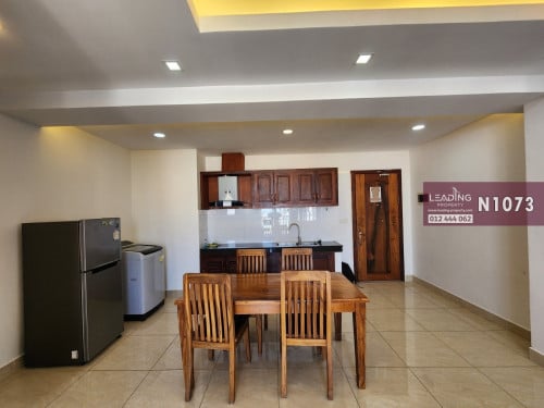N1073 | Great Serviced Apartment 1 Bedroom For Rent Free Services