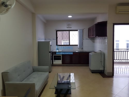 N314 | Nice Apartment 1 Bedroom with Gym For Rent in BKk2 Area