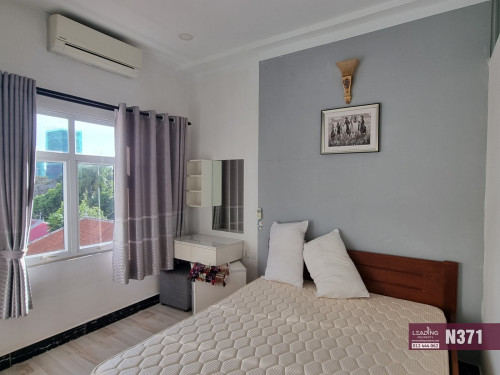 N371 | Nice Western Apartment 1 Bed Unit For Rent Near Boeng Trabek Market