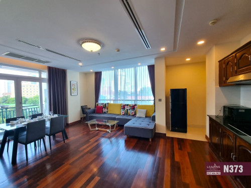 N373 | BKK1 - Nice Serviced Apartment 1 Bedroom with Pool and Gym