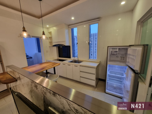 N421 | Rooftop Pool and Gym Serviced Apartment 1 Bedroom For Rent Near Exchange Sq