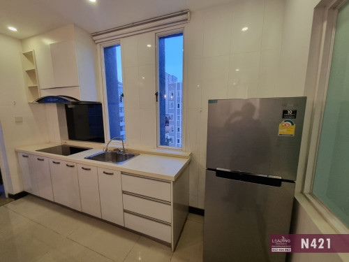 N421 | Rooftop Pool and Gym Serviced Apartment 1 Bedroom For Rent Near Exchange Sq