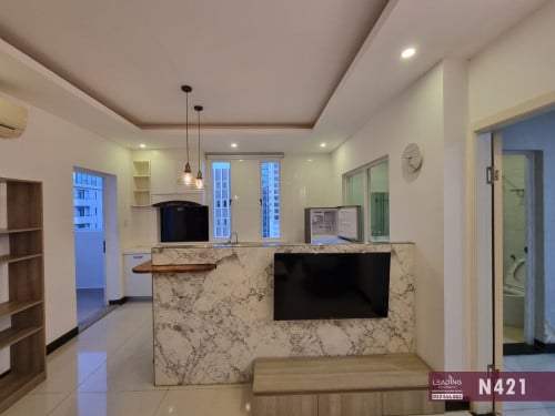 N421 | Rooftop Pool and Gym Serviced Apartment 1 Bedroom For Rent Near Exchange Sq