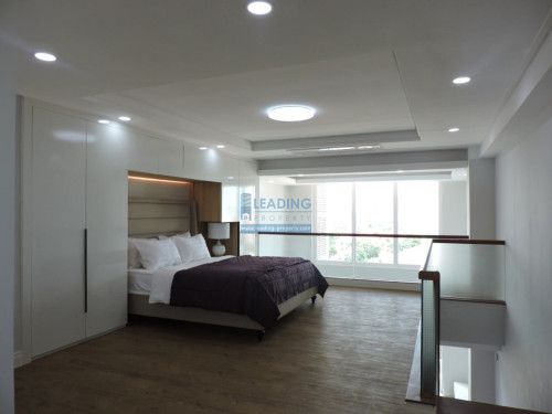 N433 | BKK1 Duplex Designed 1 Bedroom Serviced Apartment For Rent