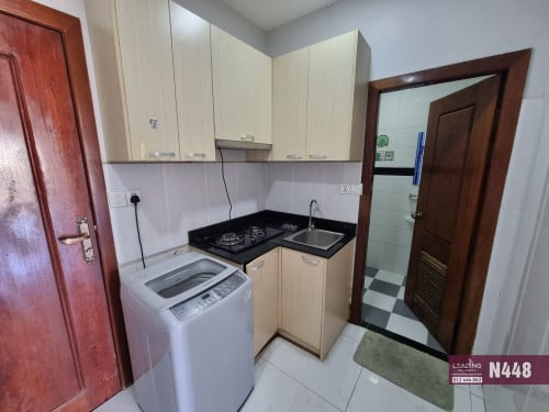N448 | Nice Studio Apartment For Rent with Elevator in Toul Tom Pong Area