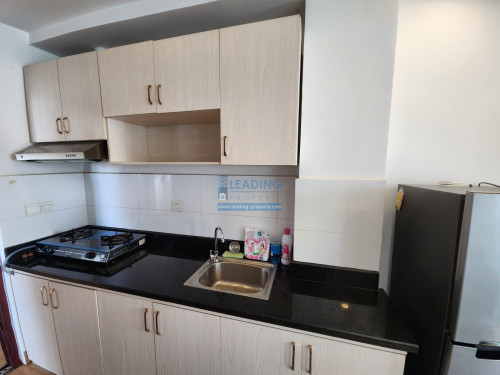 N472 | Bright Condo 1 Bedroom For Rent in Boeng Trabek Area