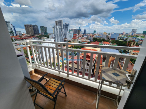 N472 | Bright Condo 1 Bedroom For Rent in Boeng Trabek Area