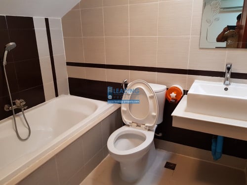 N591 | Top Floor Peaceful 1 Bedroom Serviced Apartment For Ren in Boeng Trabek