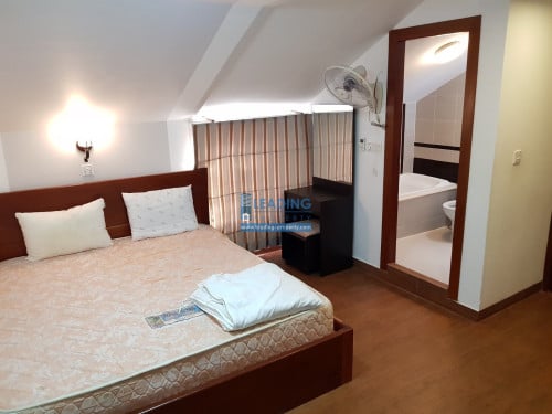 N591 | Top Floor Peaceful 1 Bedroom Serviced Apartment For Ren in Boeng Trabek