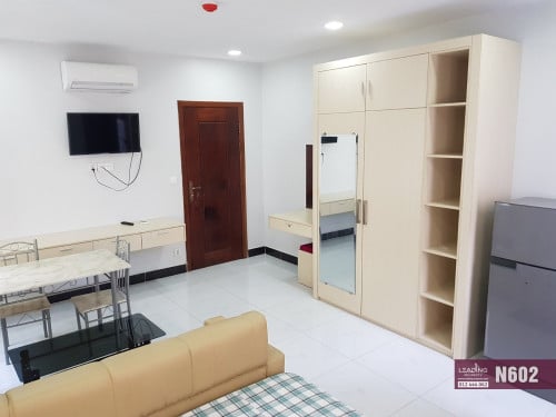 N602 | Nice Studio Apartment For Rent with Elevator in Toul Tom Pong Area
