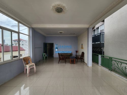 N623 | Top Floor Private Big Balcony 1 Bedroom Near Russian Market For Rent