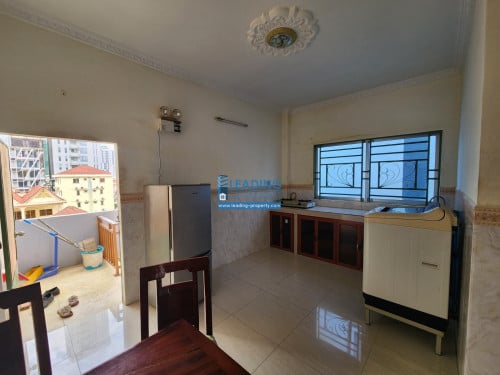 N623 | Top Floor Private Big Balcony 1 Bedroom Near Russian Market For Rent