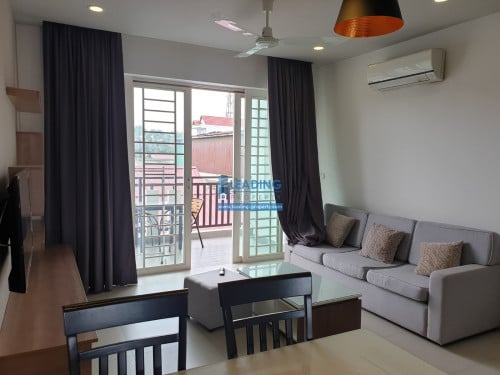 N635  | Western Apartment 2 Bedrooms with Gym and Pool For Rent in Beong Trabek