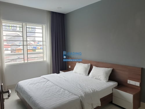 N635  | Western Apartment 2 Bedrooms with Gym and Pool For Rent in Beong Trabek