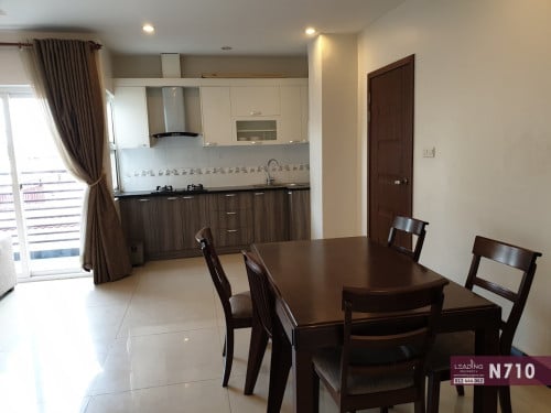 N710 | Western 3 Bedrooms Serviced Apartment For Rent in Toul Kork