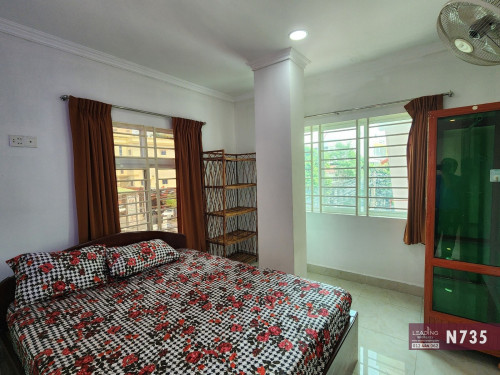 N735  | 1 Bedroom with Lift Apartment For Rent in Toul Kork