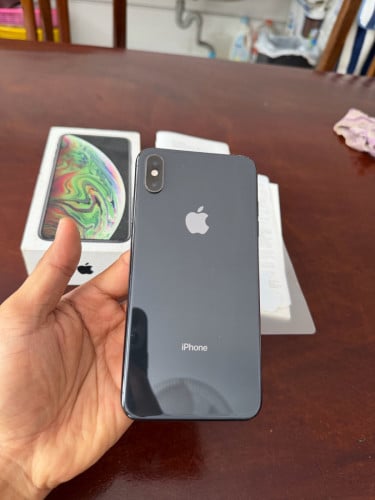 Phone XS Max 256g (ខូច) លក់កាប់សាច់