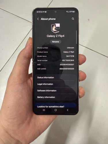 Samsung Flip 4 Company