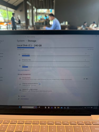 Surface laptop 4 core i7-11th 99%