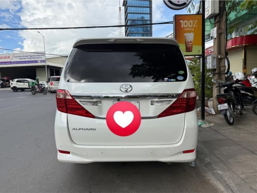 TOYOTA. ALPHARD 013 FULL OPTION V4 ប៉ុង1 ដំបូលបើក២តង់ ទ្វារអូត២សន្លឹក ទ្វារក្រោយបឺត
