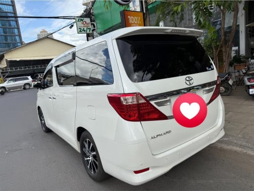 TOYOTA. ALPHARD 013 FULL OPTION V4 ប៉ុង1 ដំបូលបើក២តង់ ទ្វារអូត២សន្លឹក ទ្វារក្រោយបឺត