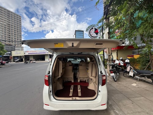 TOYOTA. ALPHARD 013 FULL OPTION V4 ប៉ុង1 ដំបូលបើក២តង់ ទ្វារអូត២សន្លឹក ទ្វារក្រោយបឺត