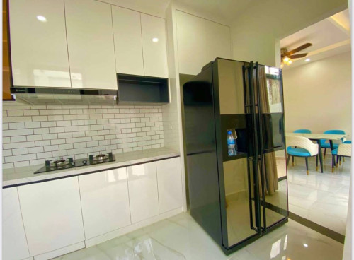 Twin Villa for rent Borey Woodland 60M