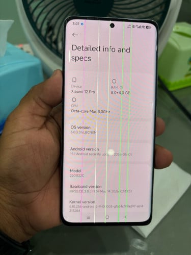 Xiaomi 12pro CH ram8+4 128g
