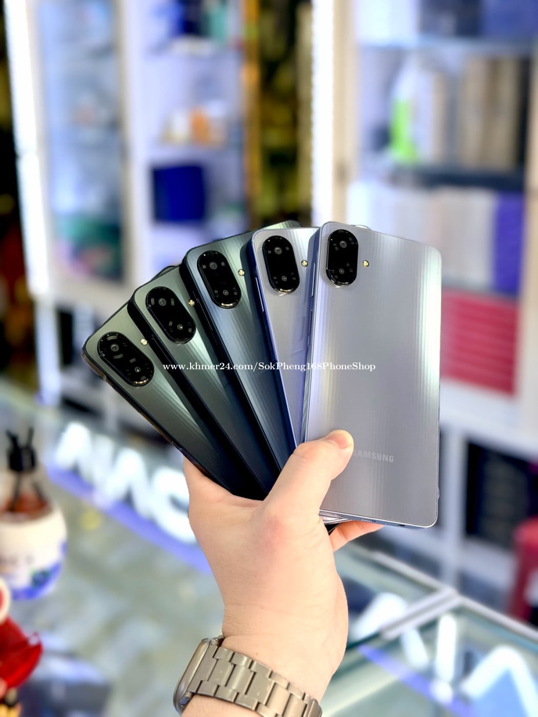 Samsung Galaxy A07 មួយទឹកស្អាត ក្រុមហ៊ុនចំ