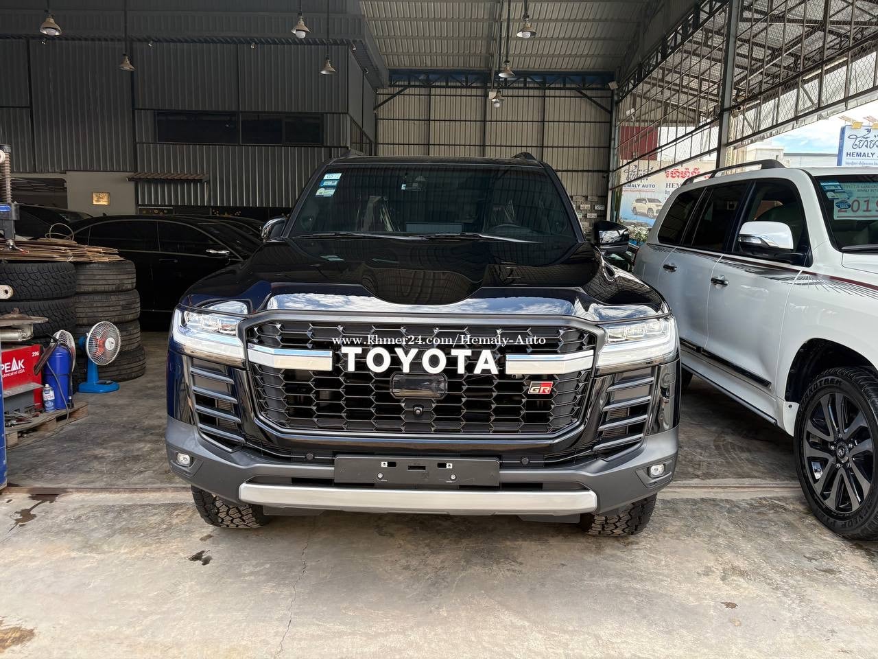 TOYOTA LANDCRUISER GR-SPORT 2022 Full Options• ឡាន ១ទឹក 20000kmជាង នៅថ្មីណាស់ ថ្នាំស្សុីន ១ជុំ