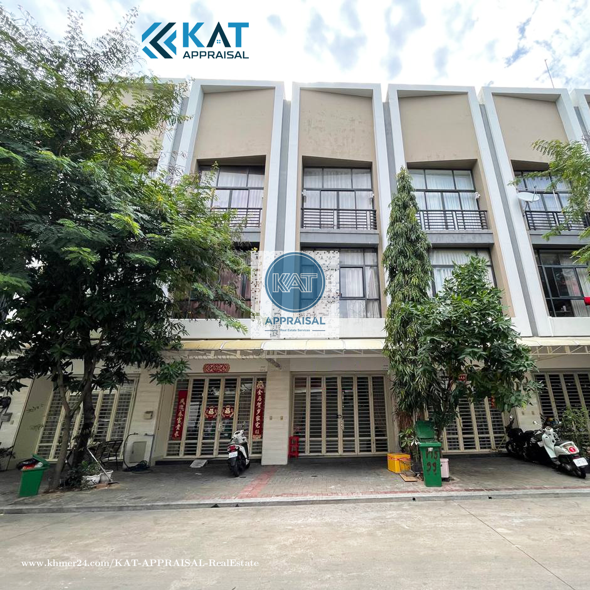 ផ្ទះអាជីវកម្មសម្រាប់ជួល | Shophouse For Rent