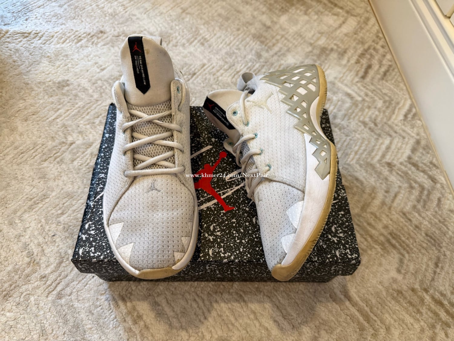 ๐ฏORIGINAL Jordan Jumpman Diamond Low PF Size 44.5