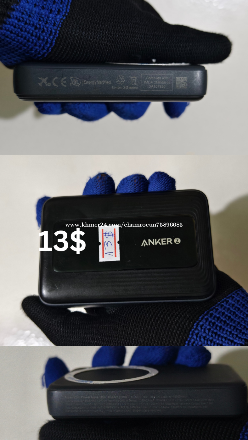 Anker A1684 (Anker Zolo Power Bank 30W (10,000mAh Magnetic)