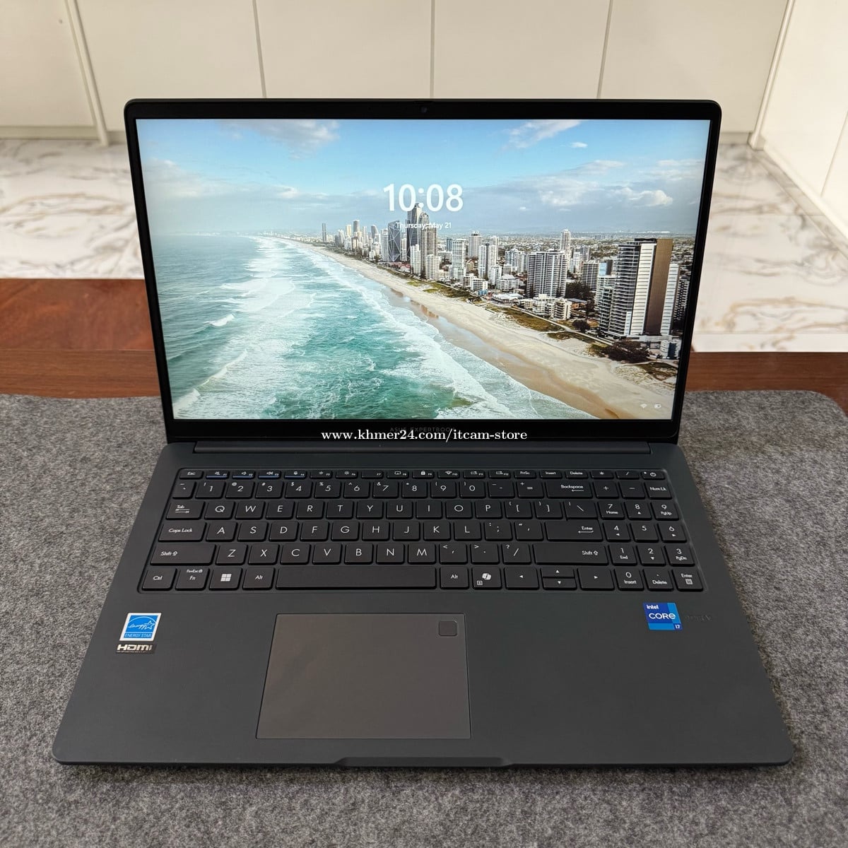 ASUS ExpertBook P1563CVA 2025 CPU i7 ជំនាន់13th | 16GB DDR5 | 512GB M.2 មានធានា 3 ខែ