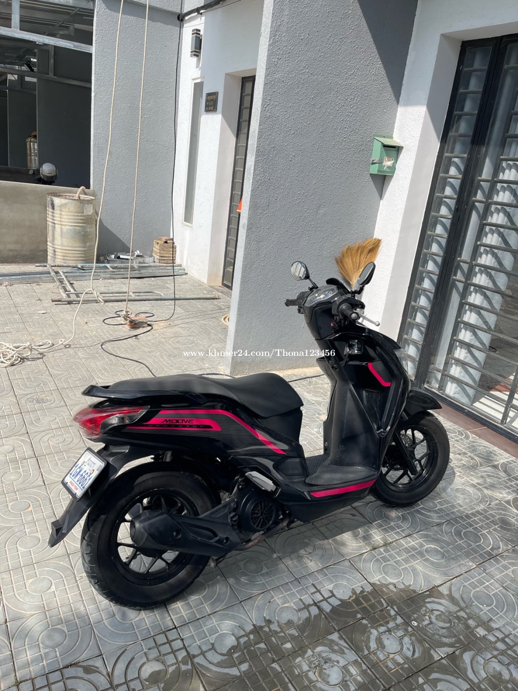 Honda moove 2018 ម៉ូតូស្អាតមានពន្ធកាតគ្រី