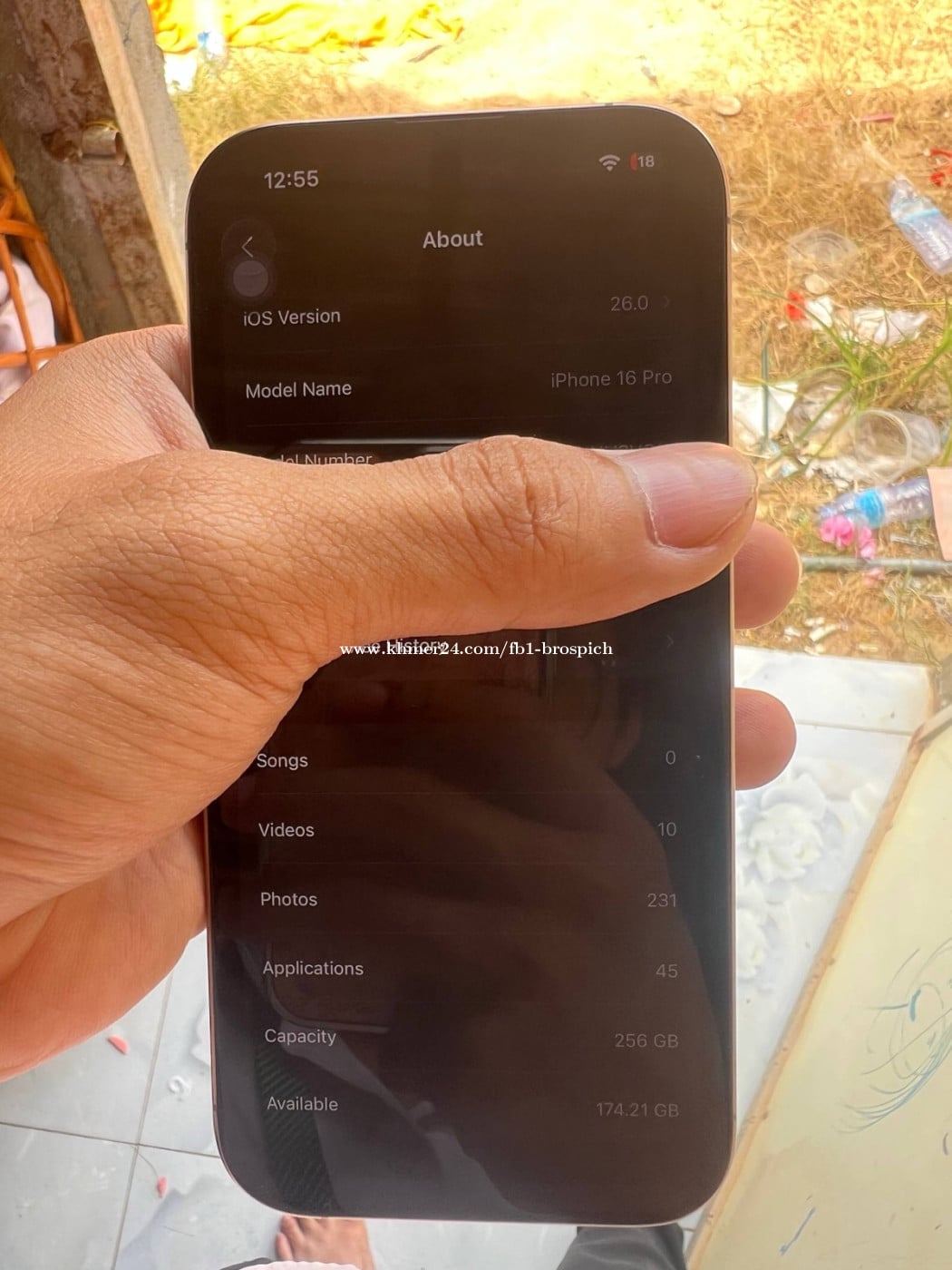 iPhone 16 Pro Bypass WiFi អត់ដើរ Camera មុខ