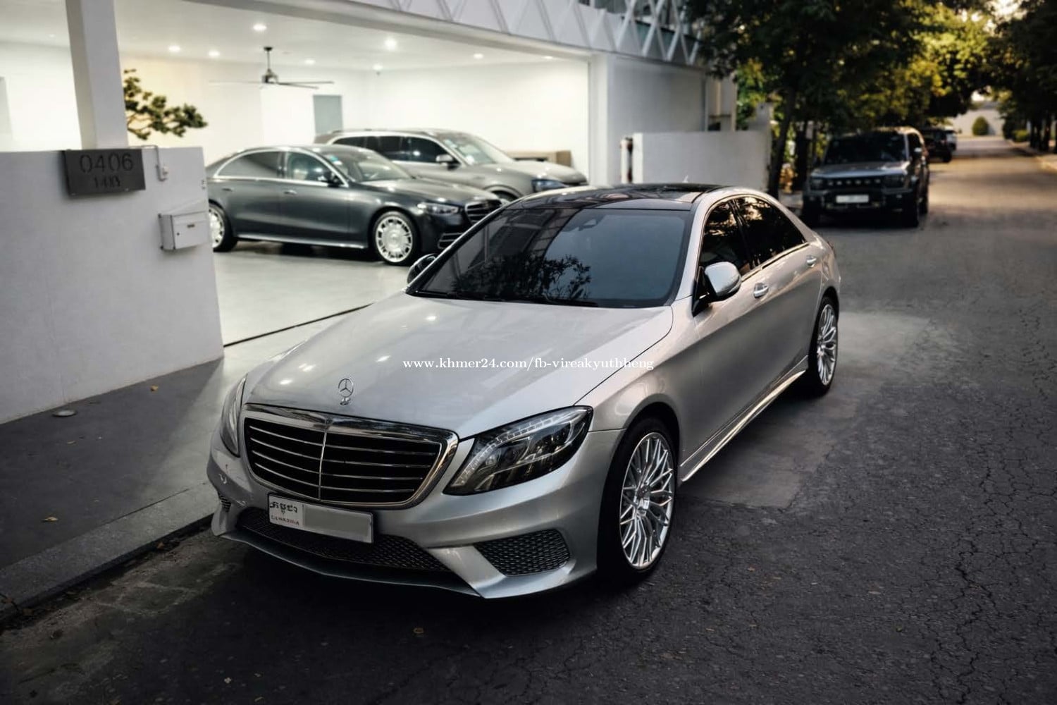 MERCEDEZ S400L, Year: 2015 Upgraded S65 AMG Bodykit & 21" Forged Wheels