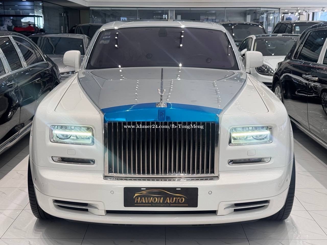 ROLLS ROYCE PHANTOM 2014 Plate 2222 ម្ចាស់ដើមឡានជិះអត់ឈឺក្បាល