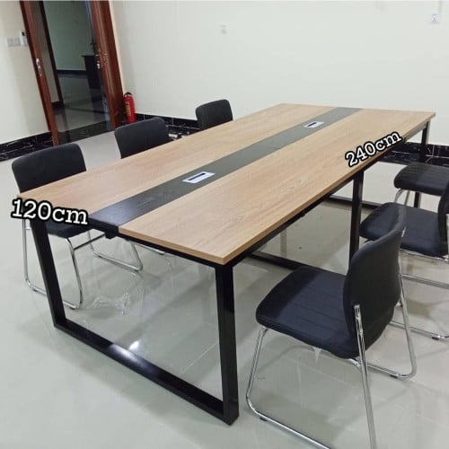តុប្រជុំ 120 x 240 x 75cm (បោះដុំលក់រាយ)