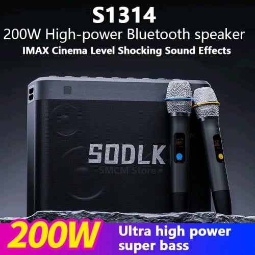 សំលេង200w មានមេក្រូច្រៀងពិរោះ អាចយកធ្វើមេតទៅប៉ាសផ្សេងធ្វើជាមេក្រូច្រៀងបាន