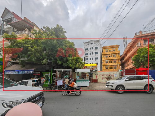 ដីលក់ សង្កាត់ផ្សារដើមថ្កូវ នៅលើផ្លូវធំ 488