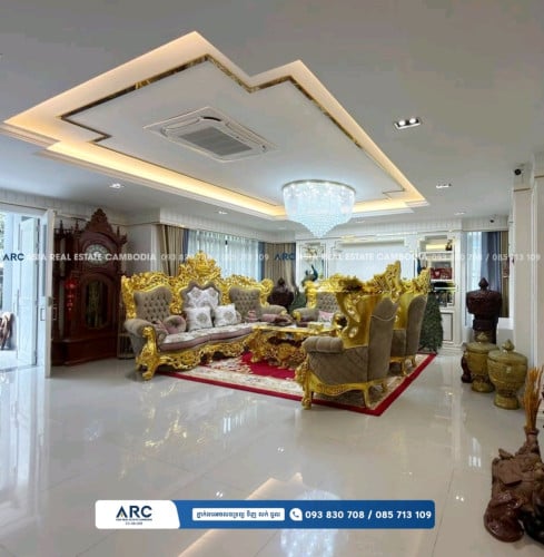 វីឡាទោលជាប់ផ្លូវភ្លោះលក់នៅក្នុងបុរី ជីបម៉ុង 598