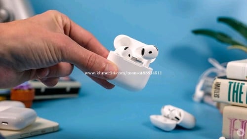 កាស Airpod 4 ANC ប្រភេទថ្មី