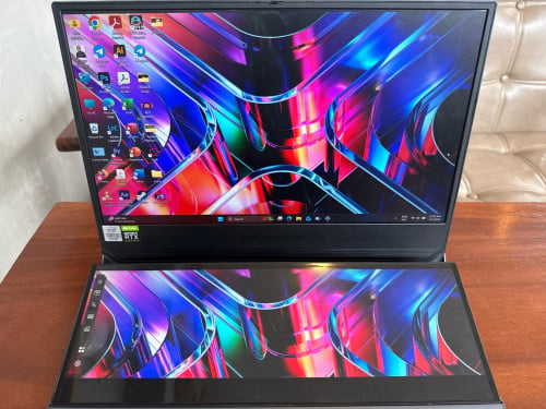 កប់ ASUS Zephyrus 15’ Inch GX550 LWS Dual 2 Screen CPU Core i7 RAM 32Gb SSD 2TBScreen2: Touch Screen
