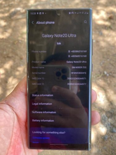 លក់ note 20 ultra ក្រុមហ៊ុន