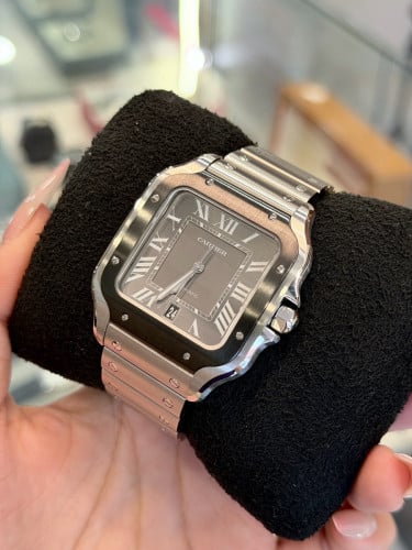 (Original) Cartier Santos 4072 Black Gray 40mm (2026)